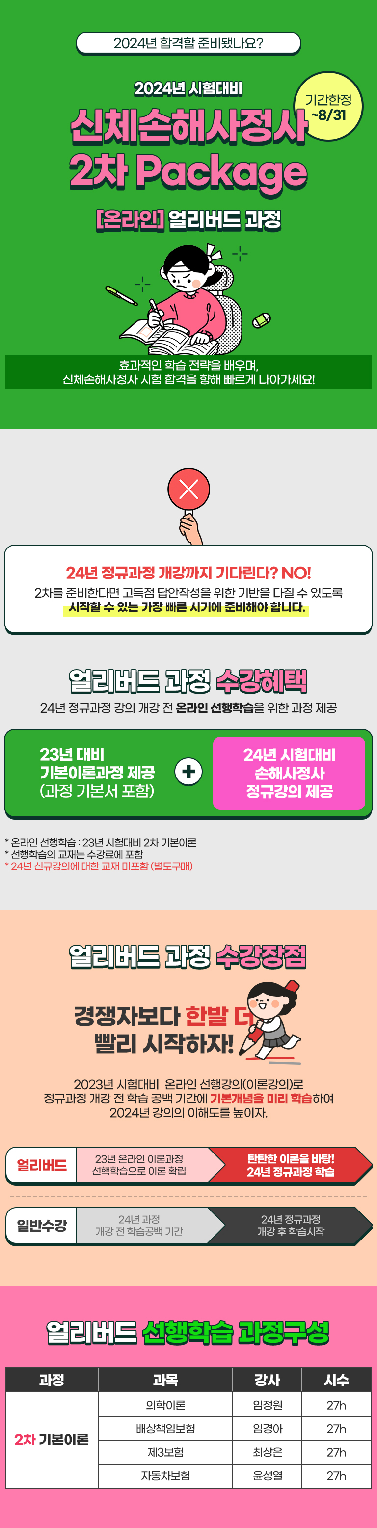 신체손해사정사 2차 PACKAGE